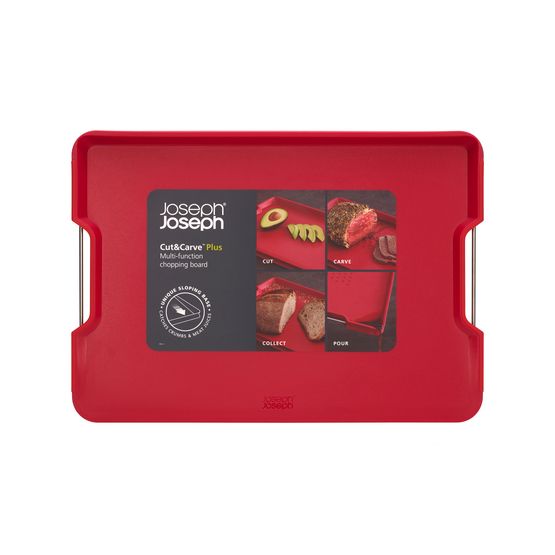 Joseph Joseph Cut &amp; Carve Plus Large - Red