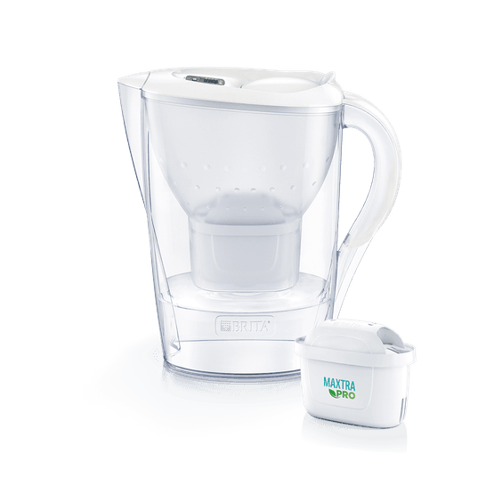 Brita Mx Pro Marella Cool White Water Filter Jug 2.4ltr