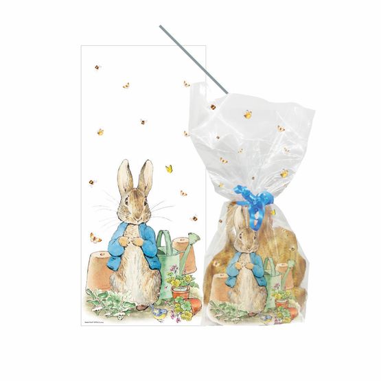Creative Party Peter Rabbit Cello Treat Bag with Twist Ties (20)
