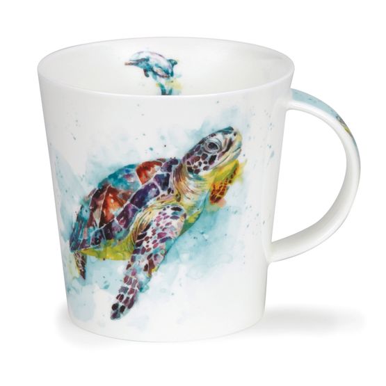 Dunoon Cairngorm Marine Life Flippers Fine Bone China Mug