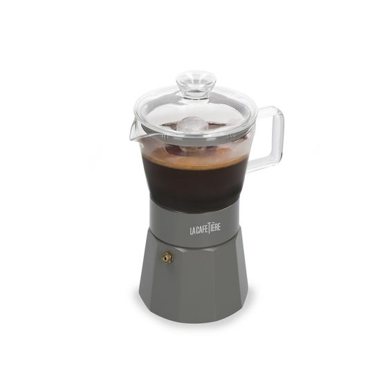 La Cafetière Verona Glass Espresso Maker 6 Cup Latte