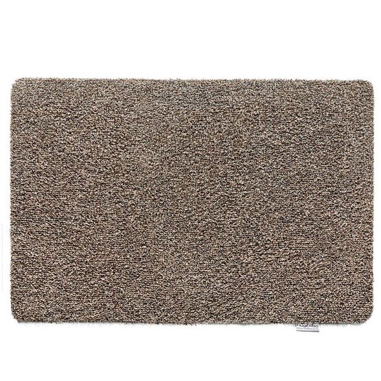 Hugrug Doormat Plain Fleck-Coffee 50x75cm