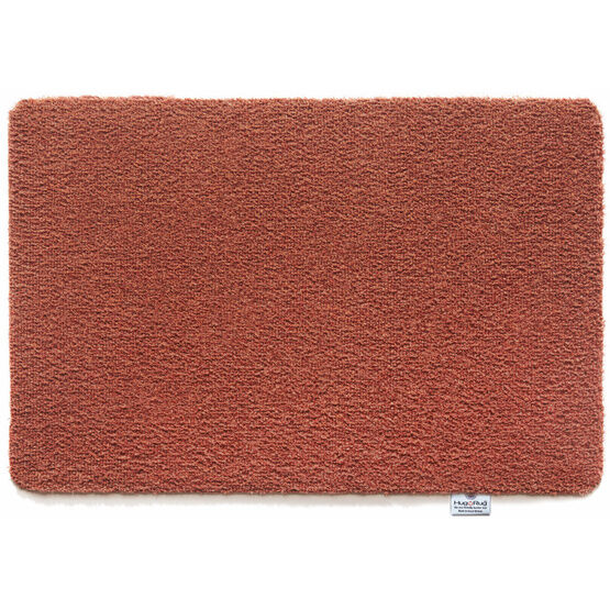 Hugrug Doormat Plain Fleck-Terracotta 50x75cm
