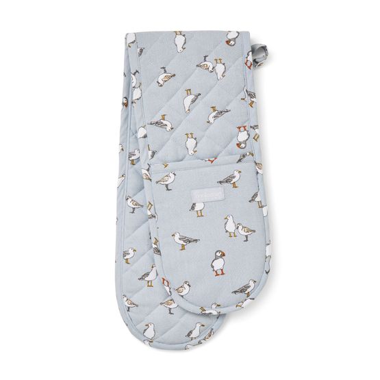 Cooksmart Coastal Birds Double Oven Glove