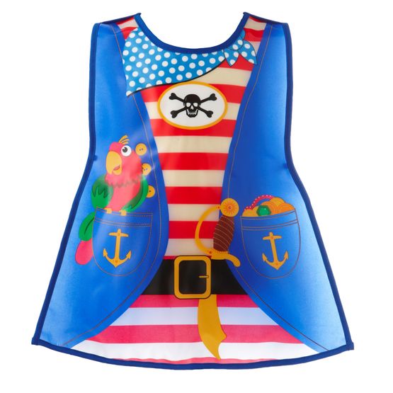 Cooksmart Childrens Tabard Soft PEVA vinyl Pirate