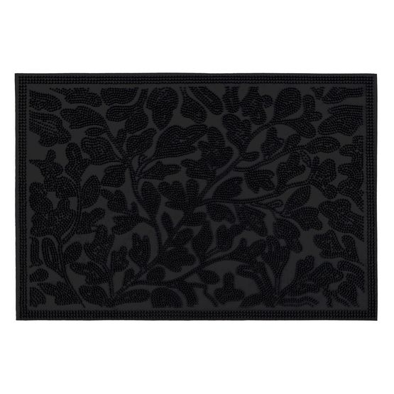 JVL Botany Rubber Scraper Mat 40x60cm 01-303