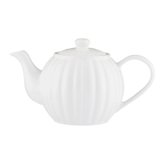Price &amp; Kensington White Luxe 6 Cup Teapot 1.1ltr