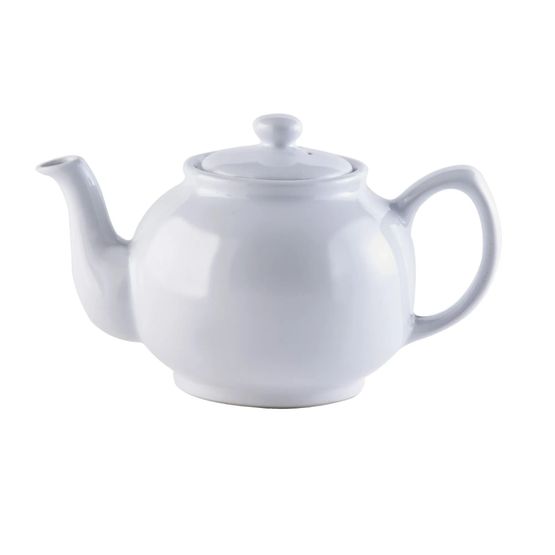 Price &amp; Kensington White 6 Cup Teapot 1.1ltr
