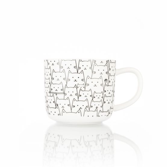 Siip Spot The Cat Fine China Mug 400ml