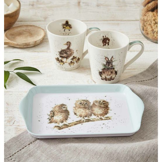 Pimpernel Wrendale Designs Mug and Tray Set