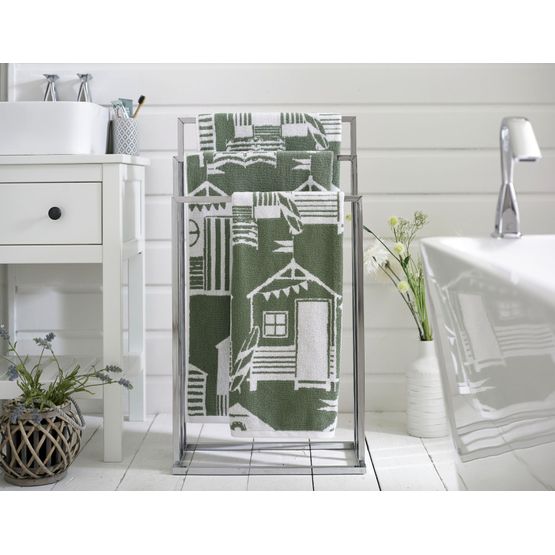 Lobster Creek Kings Parade Olive Towels