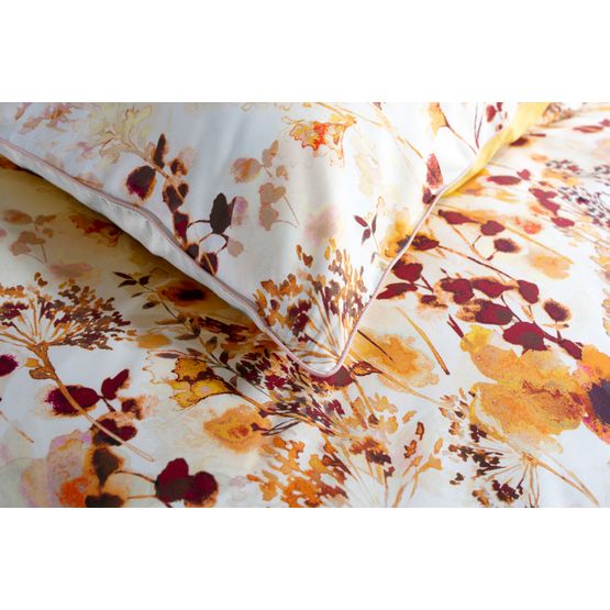 The Lyndon Company Watercolour Spice Cotton Duvet Cover Bedlinen