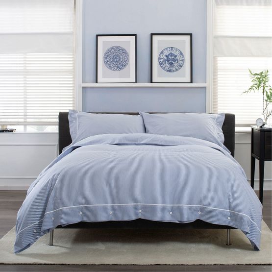 The Lyndon Company SouthPort Bedlinen Duvet Cover Sets Blue