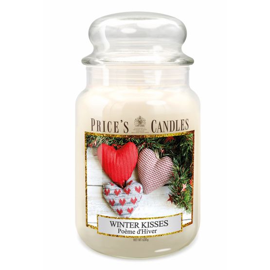 Prices Winter Kisses Large Jar Candle