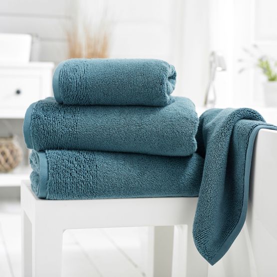 Deyongs Palazzo Luxury Zerotwist Cotton 800gsm Towels Petrol