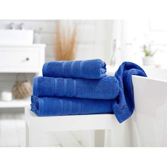 Lobster Creek Kaleidoscope Royal 550 GSM Combed Cotton Towels