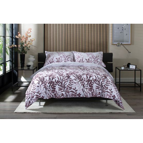 The Lyndon Company All Grown Up Pink 180 Thread Count 100% Cotton Digital Print Duvet Cover