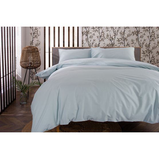 The Lyndon Company Duvet Cover Set 200 Thread Count Duckegg