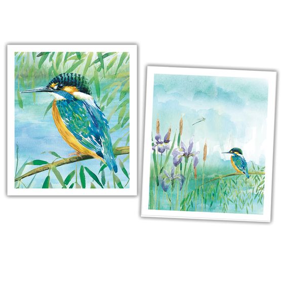 National Trust Kingfisher Plant Based Cleaning Cloths Set of 2