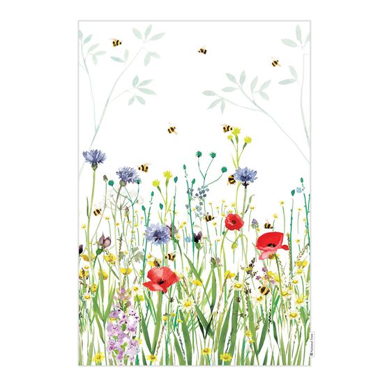 National Trust Bees Organic Cotton Tea Towel
