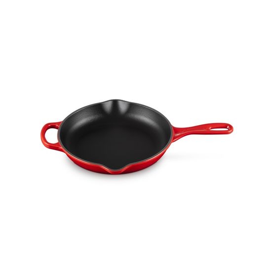 Le Creuset Cerise Cast Iron Round Skillet 23cm