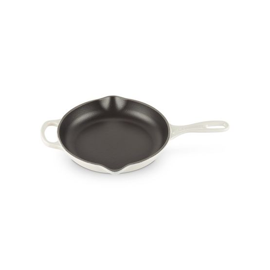 Le Creuset Meringue Cast Iron Round Skillet 23cm