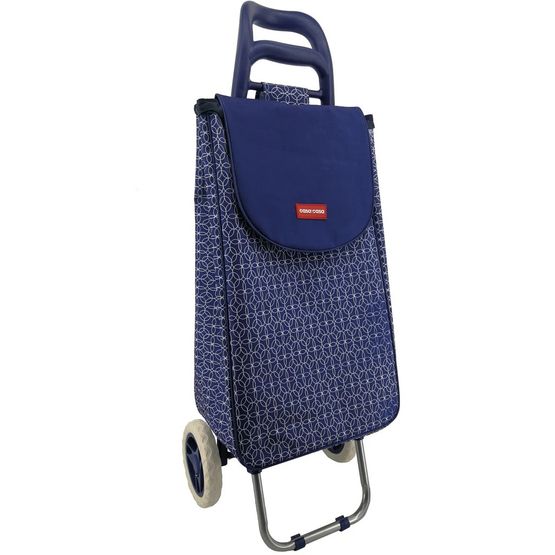 Casa &amp; Casa Shopping Trolley Geometric 2 Wheel 12104
