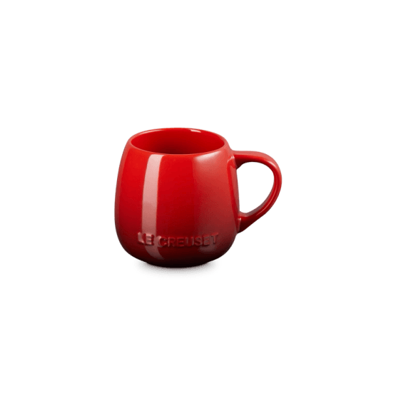 Le Creuset Stoneware Coupe Mug 320ml Cerise