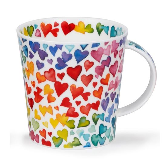 Dunoon Cairngorm Lots of Love Fine Bone China Mug