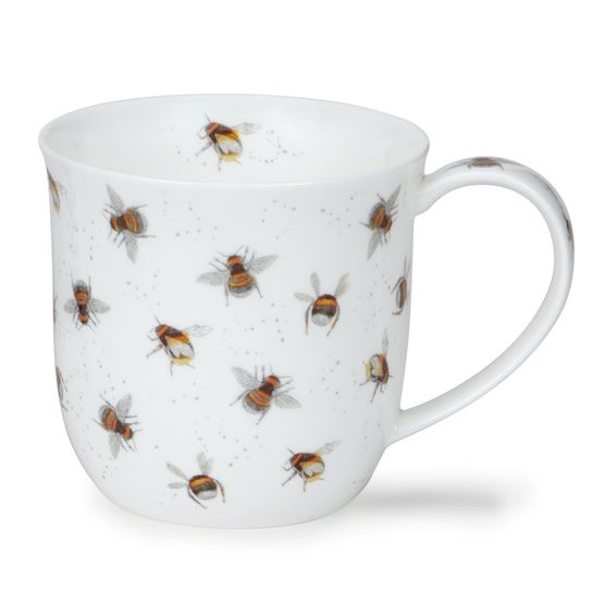 Dunoon Cumbrae Fine Bone China Mug - Bees