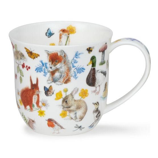 Dunoon Cumbrae Fine Bone China Mug - Wildwood Fox