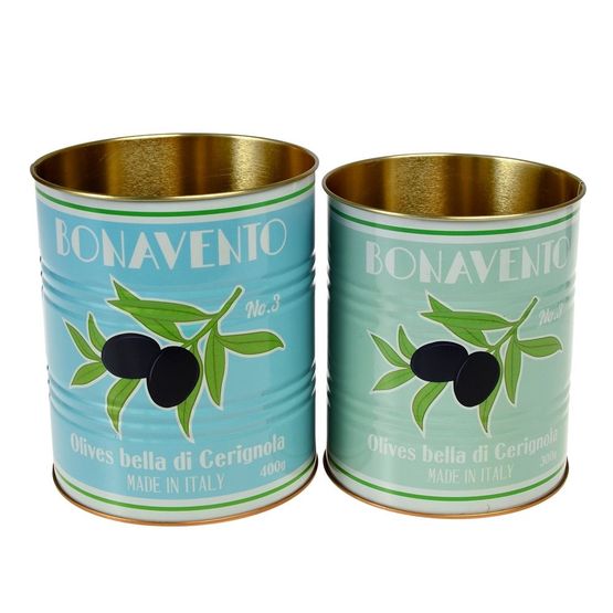 Rex London Strage Tins (2) Bonavento Olives