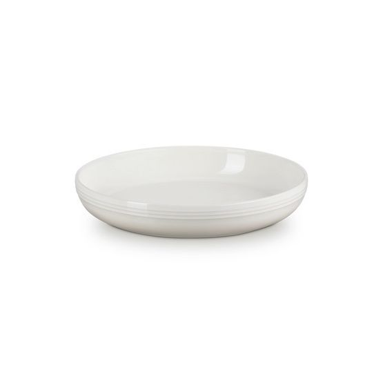 Le Creuset Stoneware Coupe Pasta Bowl 22cm Meringue