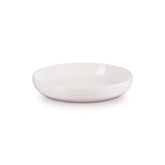 Le Creuset Stoneware Coupe Pasta Bowl 22cm Shell Pink