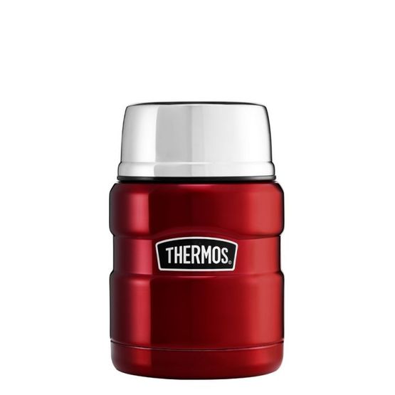Thermos Stainless King Food Flask Red 470ml 184807