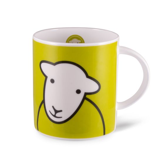 Herdy 'Hello' Mug Green