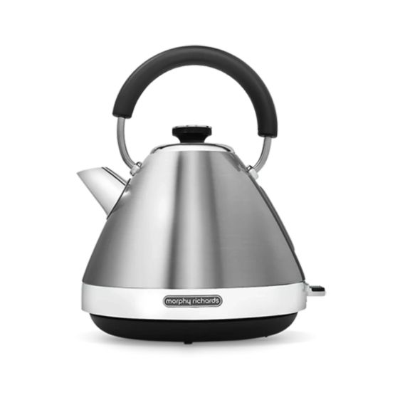 Morphy Richards 100130 Venture Pyramid Kettle Silver