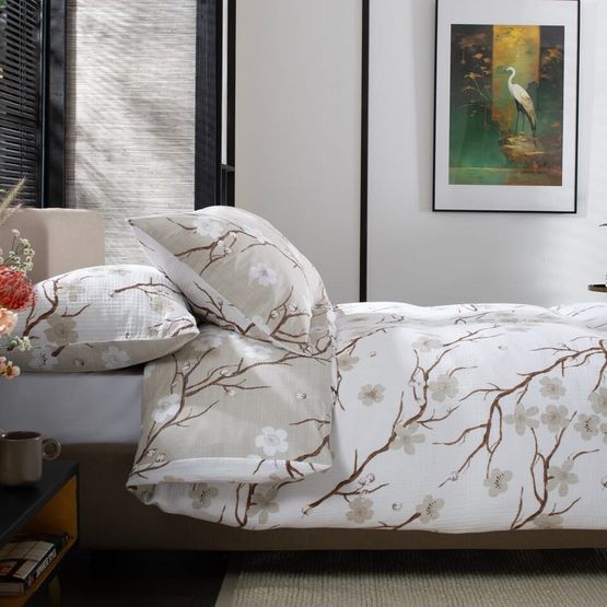 The Lyndon Company Sakura Double Gauze Bedding Set