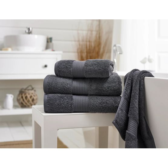 Deyongs Bliss Towel 650gsm Carbon