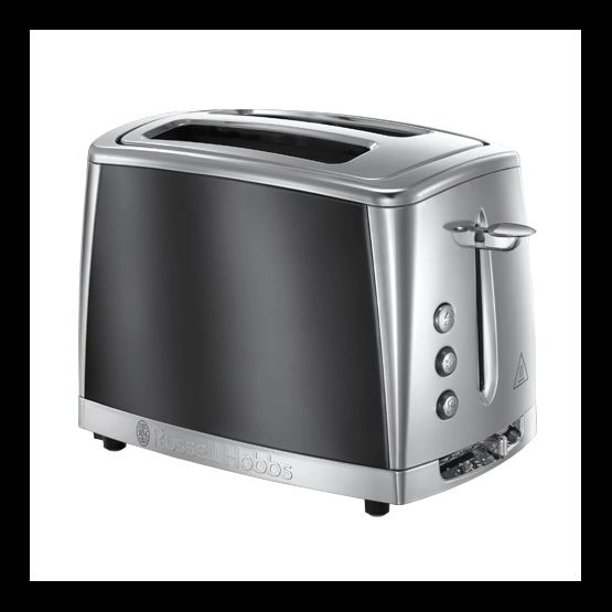 Russell Hobbs Luna Grey 2 Slice Toaster 23221