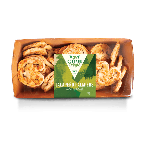 Cottage Delights Jalapeno Palmiers 150g