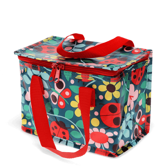 Recycled Insulated Lunch Bag Ladybird