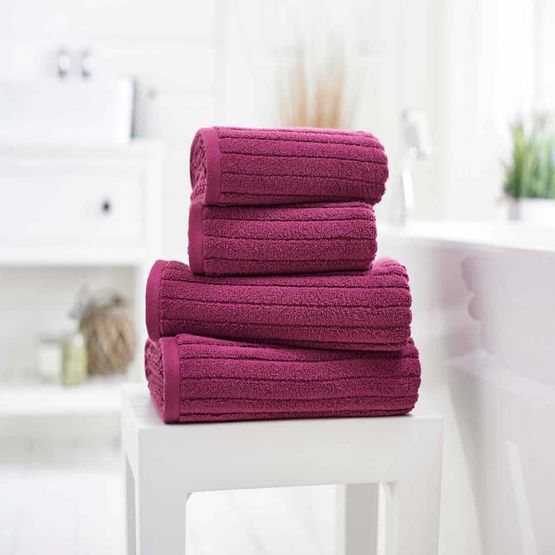 Deyongs Rialto Zero Twist Cotton Towel Cerise