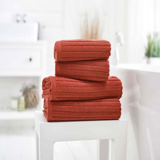 Deyongs Rialto Zero Twist Cotton Towel Paprika