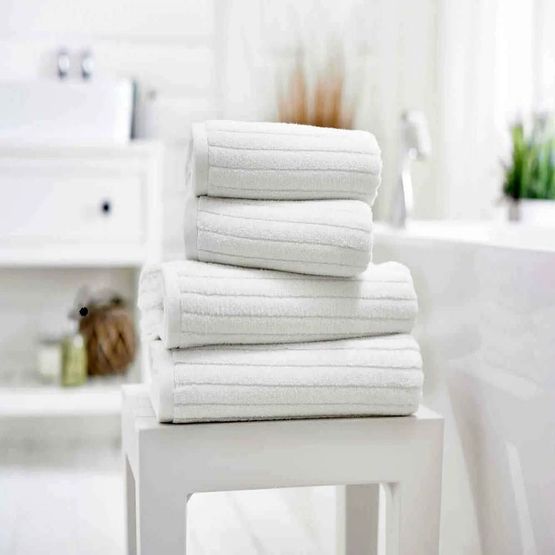 Deyongs Rialto Zero Twist Cotton Towel White