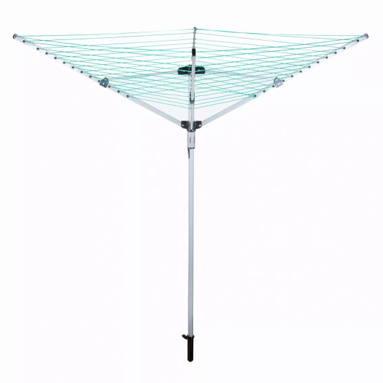 OurHouse 50m Rotary Airer 4 Arm Steel Powder Coated SR20111