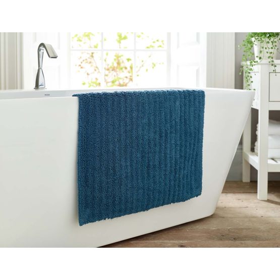 Deyongs Palazzo Luxury Zerotwist Cotton Bath Mat Petrol