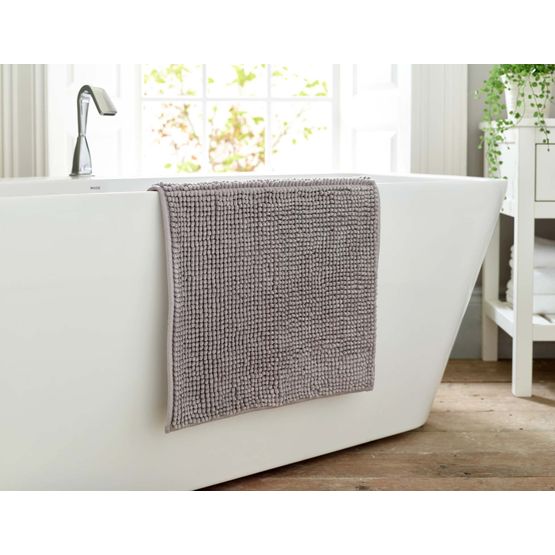 Lobster Creek Kaleidoscope Noodle Bath Mat Silver