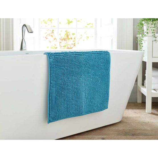 Lobster Creek Kaleidoscope Noodle Bath Mat Turquoise