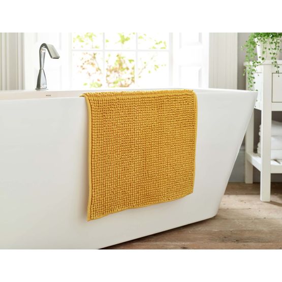 Lobster Creek Kaleidoscope Noodle Bath Mat Yellow